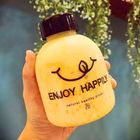 Pet Nhựa Nước giải khát Chai nhựa Tamper Proof Cap Lemon Juice Chai 400 Ml