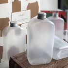 Hộp đựng nước ép nhựa hình thú cưng hình vuông, chai nước ép nhựa rỗng 300ml