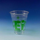 24oz Pet Nước giải khát Cốc uống nước dùng một lần Cốc nhựa có nắp có thể tái chế