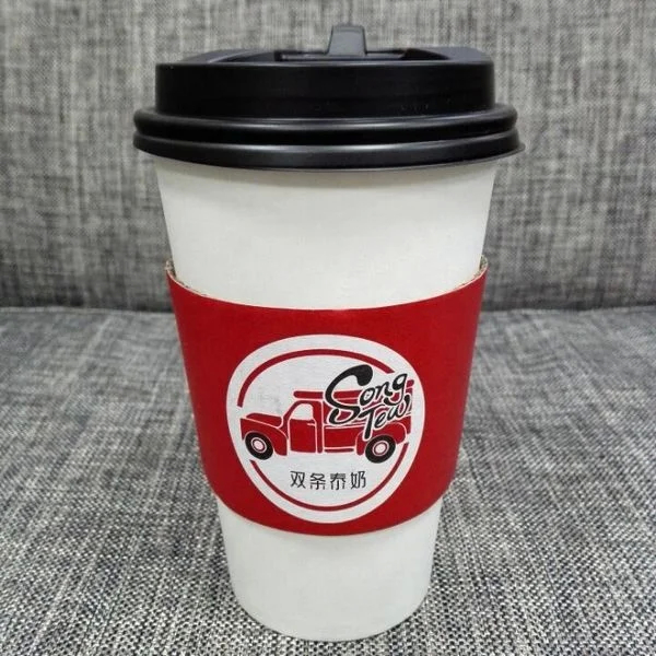 Kháng nhiệt cách nhiệt White Cold Drink Paper Cups để dùng cho đồ uống