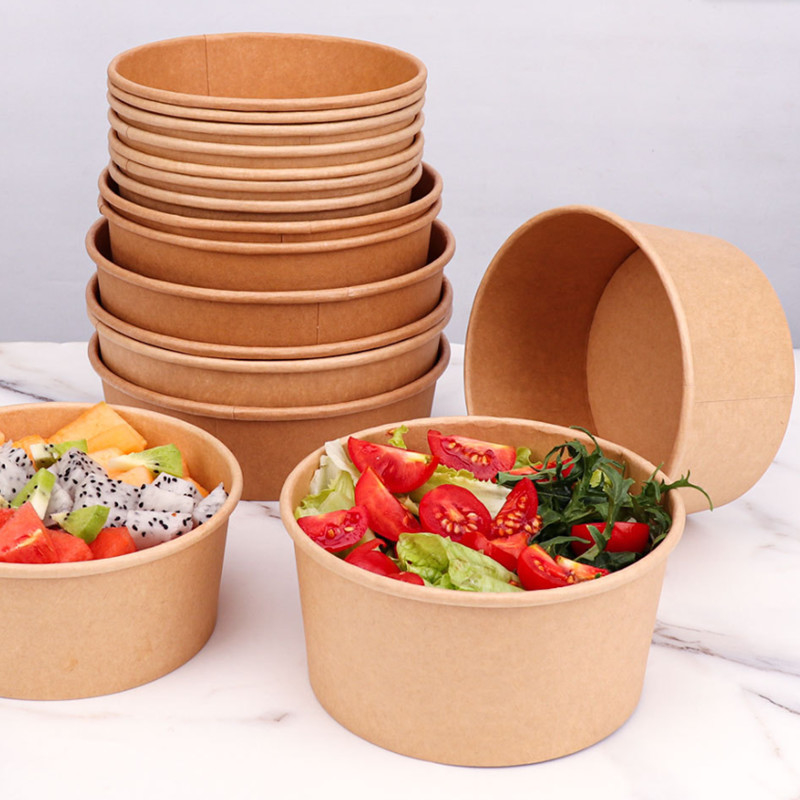 Bao bì thực phẩm dùng một lần trong các kích thước khác nhau để vận chuyển thực phẩm