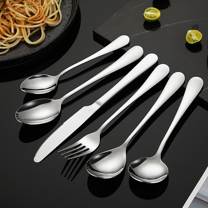 Thép không gỉ muỗng dao đẻ đa năng cho tất cả các món ăn Máy rửa chén an toàn Có chất lượng chuyên nghiệp