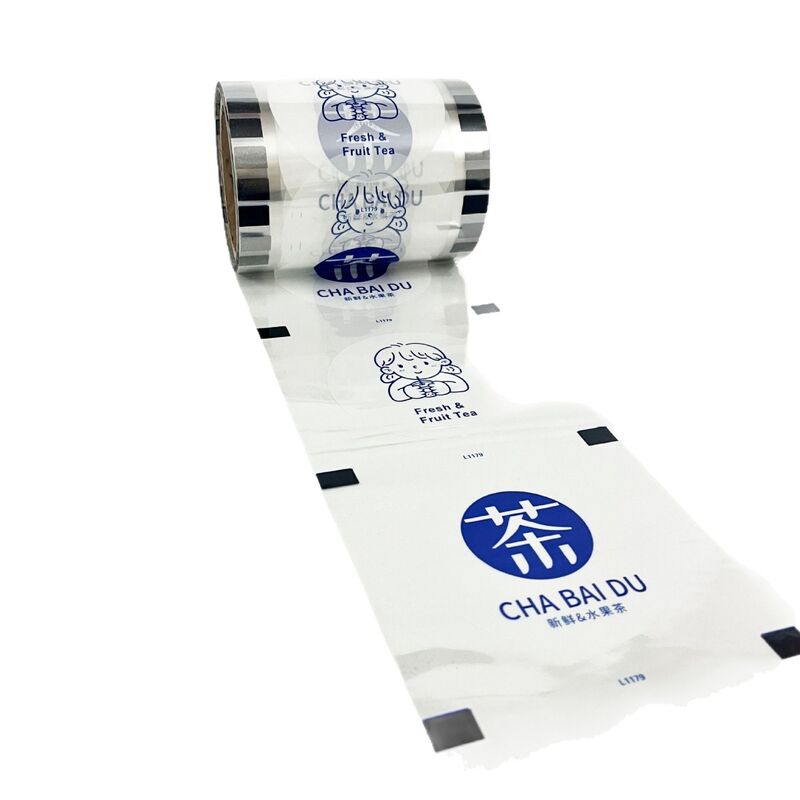 Custom Printed Bubble Tea Sealing Film - 95mm Universal Cup Sealer Roll for Boba, Juice & Milk Tea (3000 Pcs/Roll)