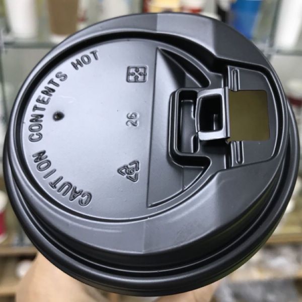 Cốc nhựa dùng một lần nắp 80mm 90mm Ps Màu tùy chọn Eco thân thiện
