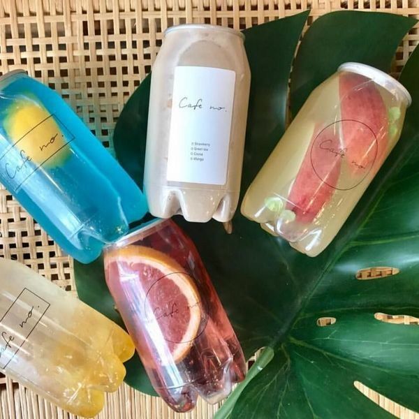 Bpa Free 330ml Pet Nhựa Nước giải khát Chai có thể cho Boba Tea Wine Eco Thân thiện