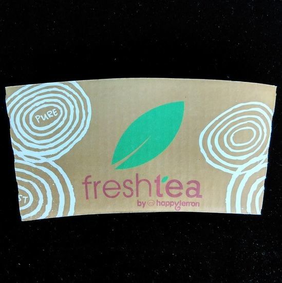 Giấy có thể phân hủy sinh học Tay áo 12oz Cà phê nóng Thực phẩm Lớp Giấy kraft
