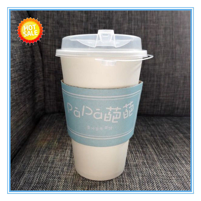 Đồ uống nóng Cà phê Cup Tay áo Đồ uống Cà phê Trà Boba Cmyk đủ màu
