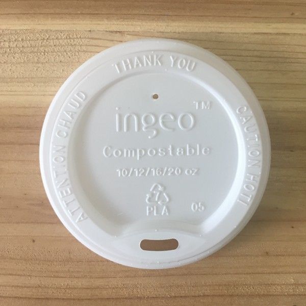 90mm Pla Coffee Cup Nắp Boba Tea Shop Nhà hàng Chịu nhiệt độ cao