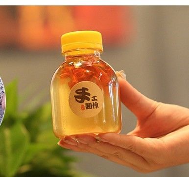 Trà sữa 400ml Chai nước ép thú cưng, Chai nước trái cây rỗng có Logo Cửa hàng tráng miệng