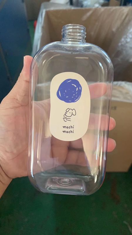 Thực phẩm cấp 300ml Chai nhựa tròn cho trà sữa Boba Thiết kế tùy chỉnh