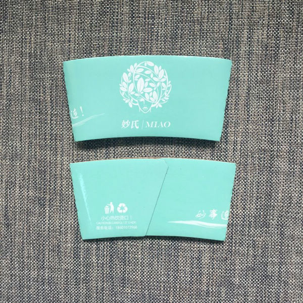 Đồ uống nóng ly cốc tay áo cho cà phê Kích thước tùy chỉnh Odm Oem Cmyk đủ màu