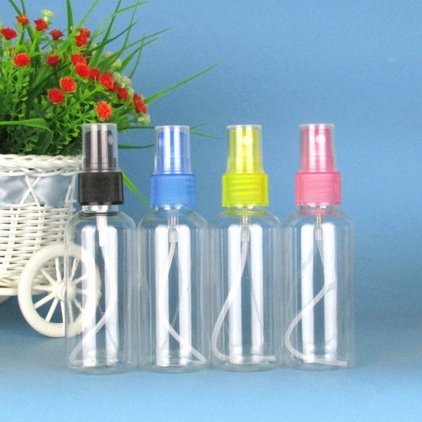 Bình xịt nước giải khát bằng nhựa 60 Ml Logo tùy chỉnh không bị rò rỉ nhiều màu