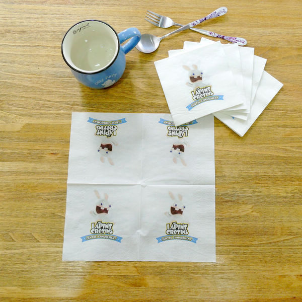2 giấy in khăn giấy tùy chỉnh in giấy màu 23 * 23 Cm 25 * 25 Cm