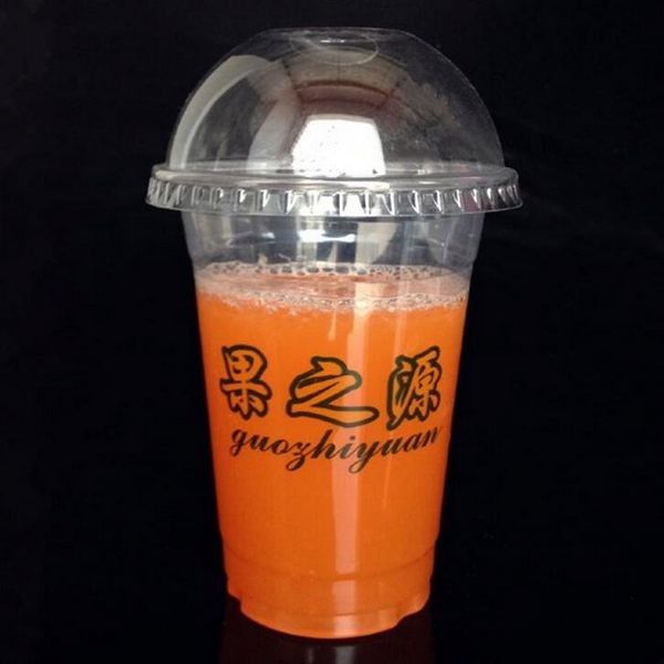 PET 500ml Trà bong bóng 16oz Cốc nhựa Vỉ hình thành khuôn ép phun