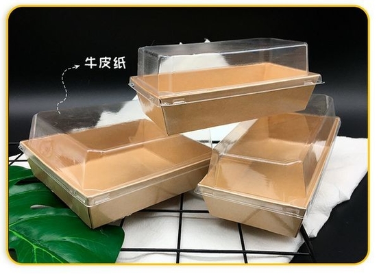 có thể phân hủy sinh học dùng một lần hộp đựng gà kraft hộp thực phẩm hộp giấy cấp thực phẩm